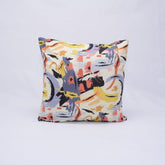 CANVAS ABSTRACT - Micro Velvet Luxury Cushion - MBS06